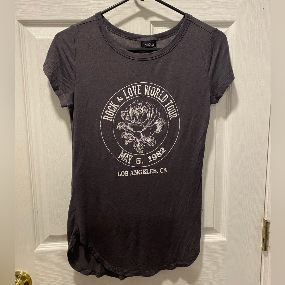 Rock & Love World Tour graphic tshirt